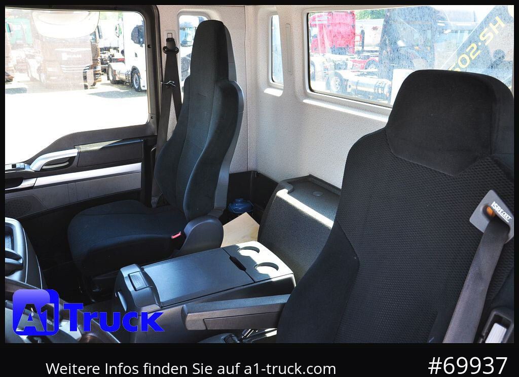 MAN TGS 18,400 LL, PK12.502 Funk, - Camion con gru, Autocarro con pianale/ Cassone fisso: foto 4 MAN TGS 18,400 LL, PK12.502 Funk, - Camion con gru, Autocarro con pianale/ Cassone fisso: foto 4