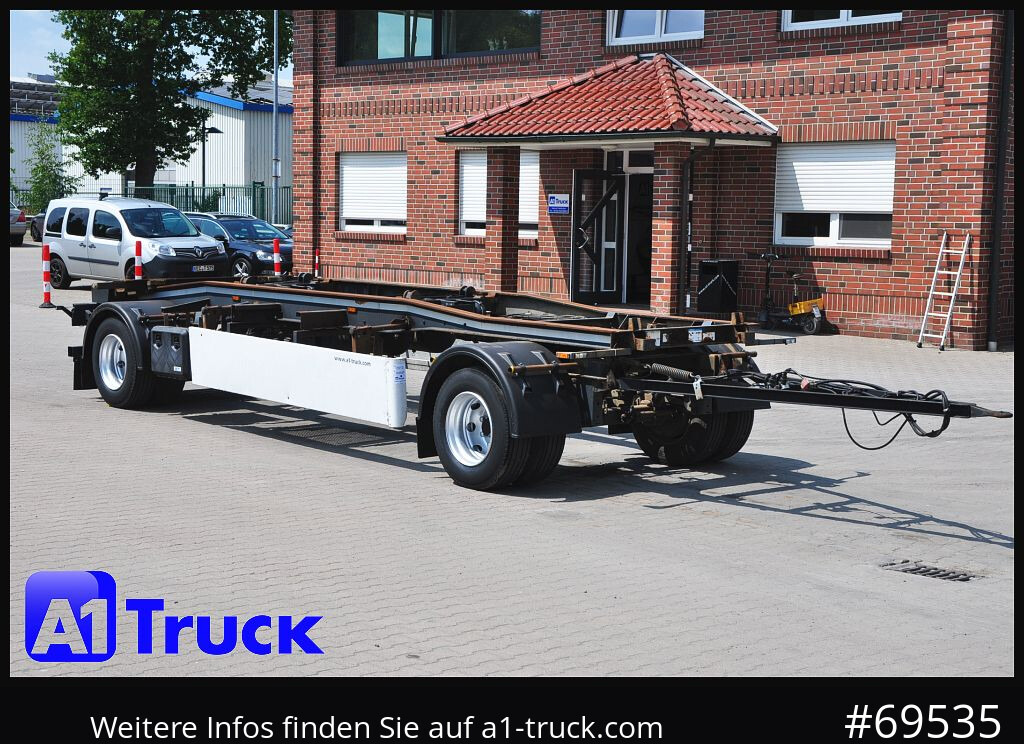 MEILLER HKM G 18 SZL BPW, Schlitten, Abrollanhänger - Rimorchio scarrabile/ Multibenna: foto 1 MEILLER HKM G 18 SZL BPW, Schlitten, Abrollanhänger - Rimorchio scarrabile/ Multibenna: foto 1
