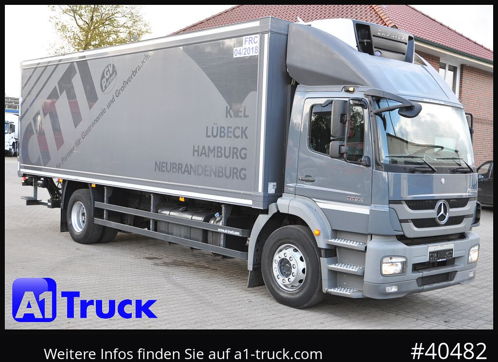 MERCEDES-BENZ 1824 LL Carrier 950 Mt, 3 Kammern, Automatik - Autocarro frigorifero: foto 1 MERCEDES-BENZ 1824 LL Carrier 950 Mt, 3 Kammern, Automatik - Autocarro frigorifero: foto 1