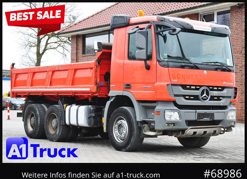 MERCEDES-BENZ Actros 2655 ,V8, 6x4 Meiller Klima , EPS - Autocarro ribaltabile: foto 1 MERCEDES-BENZ Actros 2655 ,V8, 6x4 Meiller Klima , EPS - Autocarro ribaltabile: foto 1