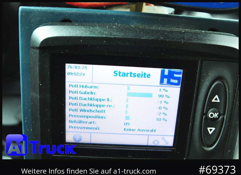 MERCEDES-BENZ Antos 2533, HS Millenium XXL37 Überkopflader, - Camion immondizia: foto 5 MERCEDES-BENZ Antos 2533, HS Millenium XXL37 Überkopflader, - Camion immondizia: foto 5