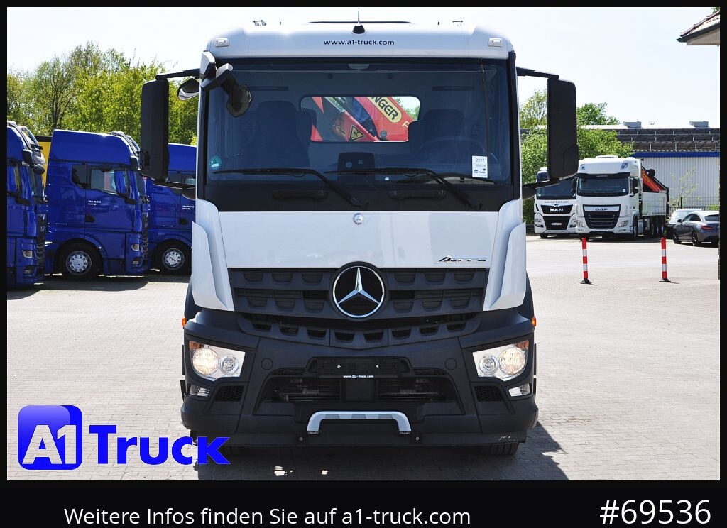 Camion con gru MERCEDES-BENZ Arocs 1830, Kipper + Kran,Palfinger, Funk,: foto 14