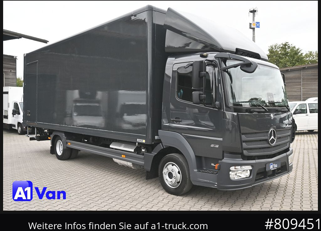 MERCEDES-BENZ Atego 818 Koffer LBW ,Klima ,Automatik - Autocarro furgonato: foto 1 MERCEDES-BENZ Atego 818 Koffer LBW ,Klima ,Automatik - Autocarro furgonato: foto 1