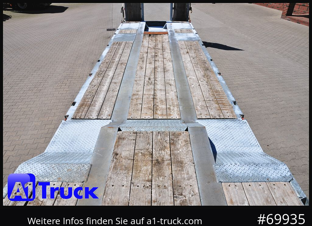 MUELLER-MITTELTAL T4 Profi, 4 achs Tieflader, hydr. Rampen, - Rimorchio pianale ribassato: foto 4 MUELLER-MITTELTAL T4 Profi, 4 achs Tieflader, hydr. Rampen, - Rimorchio pianale ribassato: foto 4