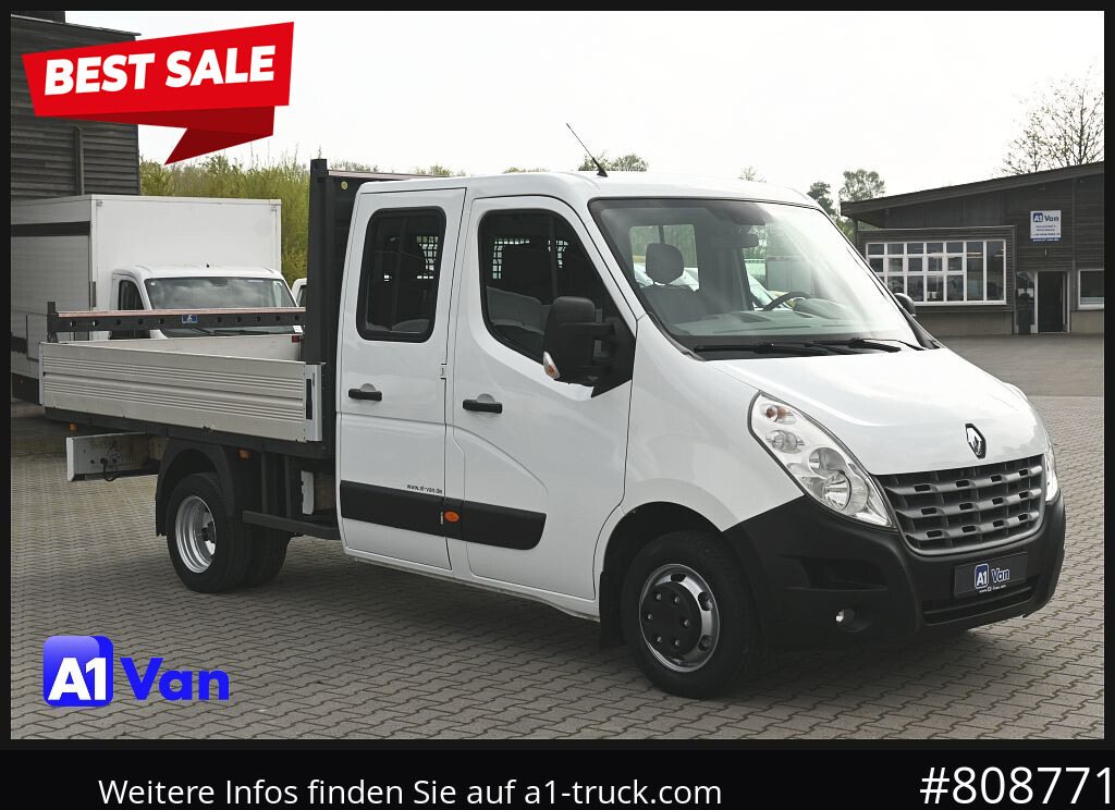 RENAULT Master Pritsche Doka, AHK 3,5Tonnen , Klima, Luftfederung - Furgone con cassone fisso: foto 1 RENAULT Master Pritsche Doka, AHK 3,5Tonnen , Klima, Luftfederung - Furgone con cassone fisso: foto 1