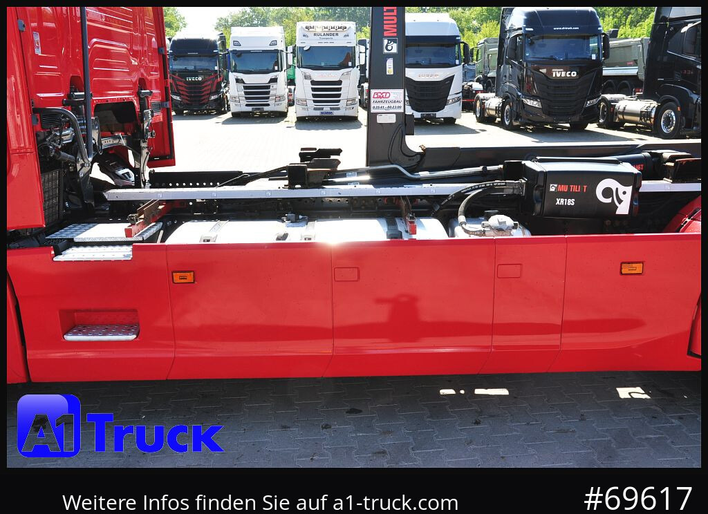 SCANIA R500, Abrollkipper, HIAB, Lift-Lenkachse, - Autocarro scarrabile: foto 2 SCANIA R500, Abrollkipper, HIAB, Lift-Lenkachse, - Autocarro scarrabile: foto 2