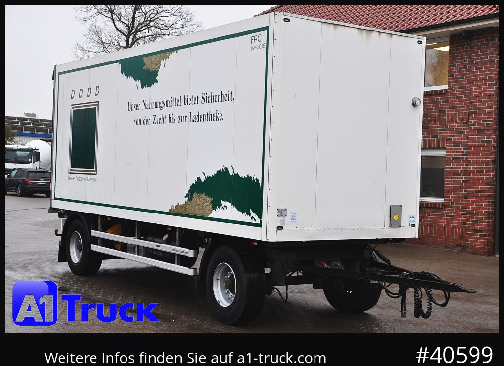 SCHMITZ Achwege & Tönjes, Rohrbahn, Fleisch, Schmitz Aufbau - Rimorchio frigorifero: foto 1 SCHMITZ Achwege & Tönjes, Rohrbahn, Fleisch, Schmitz Aufbau - Rimorchio frigorifero: foto 1