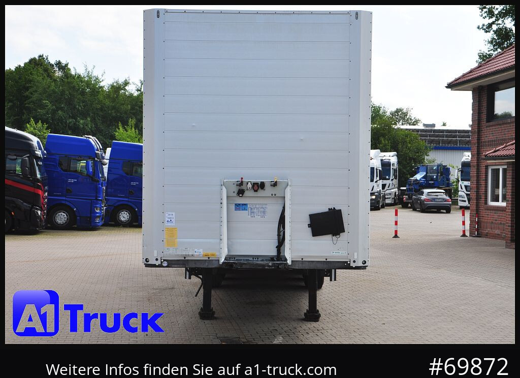 SCHMITZ Koffer, Trockenfracht, 117.500km, 1 Vorbesitzer - Semirimorchio furgonato: foto 2 SCHMITZ Koffer, Trockenfracht, 117.500km, 1 Vorbesitzer - Semirimorchio furgonato: foto 2