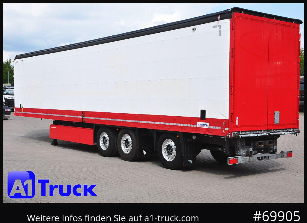 Semirimorchio centinato SCHMITZ SCS 24, ALU, Speed Curtain, Lift-Lenk., Staplerhalterung: foto 12