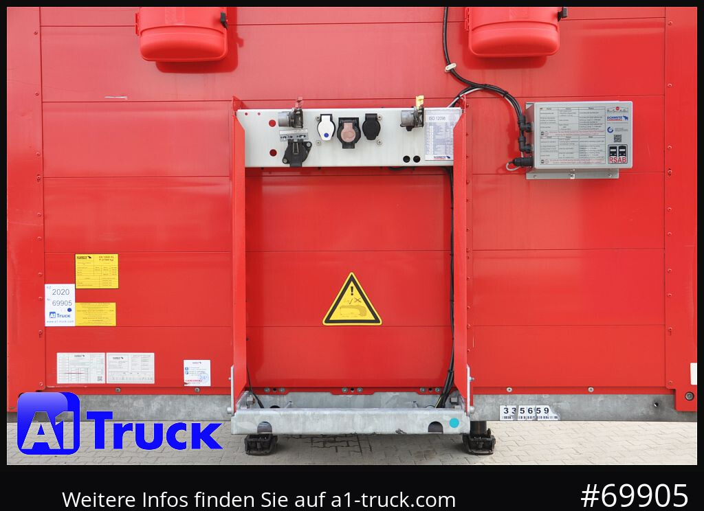 Semirimorchio centinato SCHMITZ SCS 24, ALU, Speed Curtain, Lift-Lenk., Staplerhalterung: foto 8