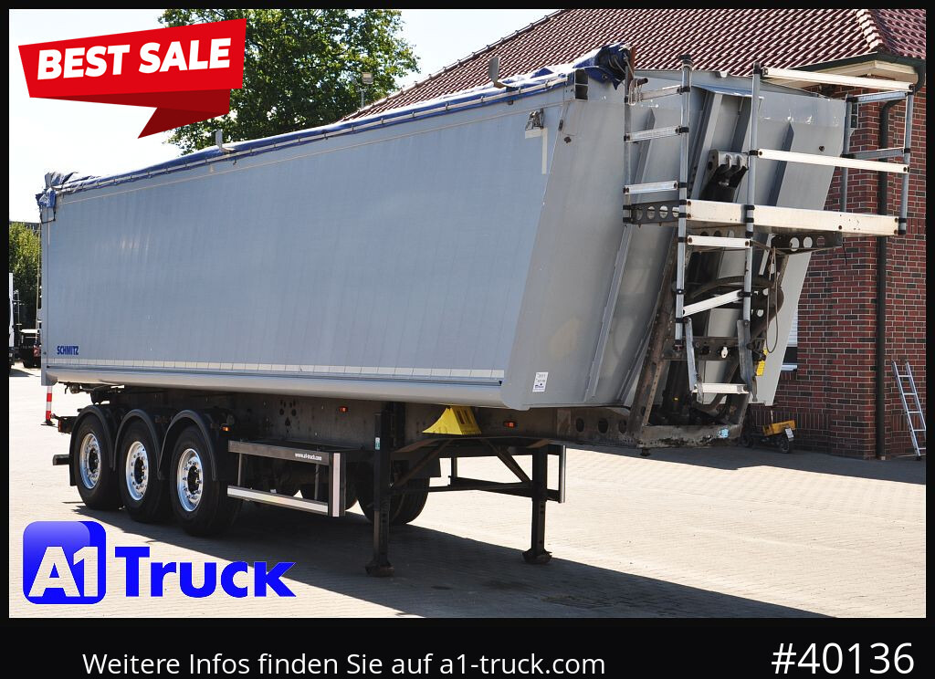 SCHMITZ SKI 24, SL 9.6 Lift, ca. 50m³ - Semirimorchio ribaltabile: foto 1 SCHMITZ SKI 24, SL 9.6 Lift, ca. 50m³ - Semirimorchio ribaltabile: foto 1