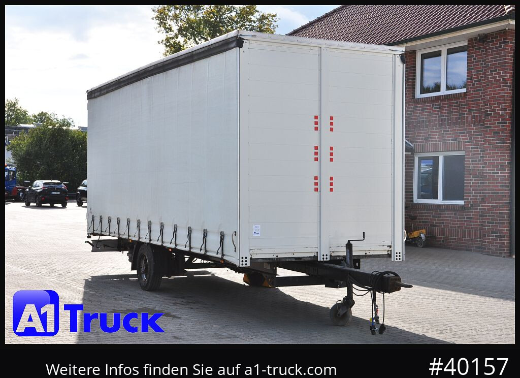 SOMMER Eurotrailer Eco Racer 55, 6450kg zul GG, oben gekuppelt - Rimorchio centinato: foto 1 SOMMER Eurotrailer Eco Racer 55, 6450kg zul GG, oben gekuppelt - Rimorchio centinato: foto 1