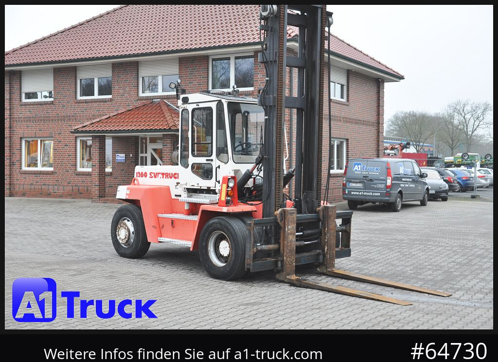 SVETRUCK Kalmar Svetruck 1260-30 Zinkenverstellung - Carrello elevatore diesel: foto 1 SVETRUCK Kalmar Svetruck 1260-30 Zinkenverstellung - Carrello elevatore diesel: foto 1