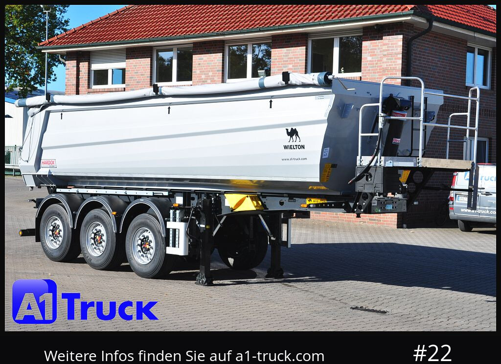 WIELTON Wielton 26m³ Strong Master Stahl - Semirimorchio ribaltabile: foto 1 WIELTON Wielton 26m³ Strong Master Stahl - Semirimorchio ribaltabile: foto 1