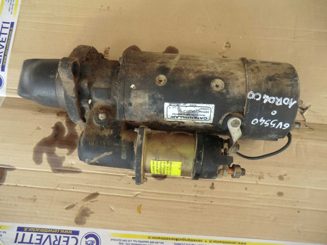 Caterpillar 735 MOTORINO AVVIAMENTO - Starter per Macchina da cantiere: foto 1 Caterpillar 735 MOTORINO AVVIAMENTO - Starter per Macchina da cantiere: foto 1