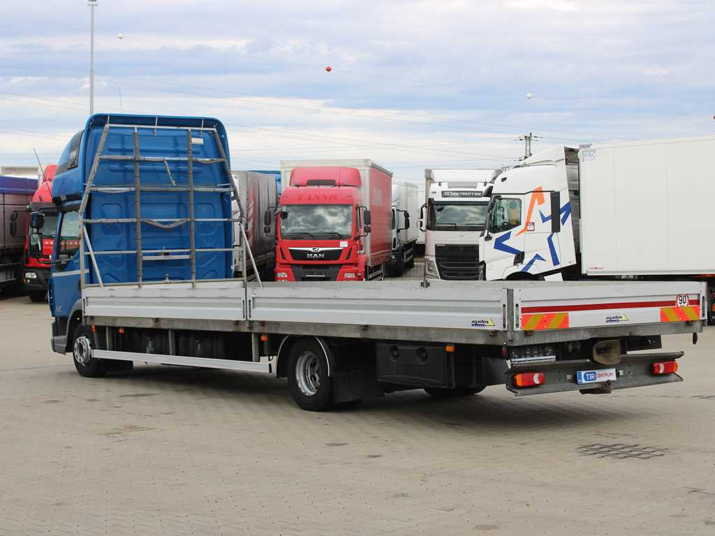 DAF LF 260, SLEEPING BODY, EURO 6, TIRES 80% - Autocarro con pianale/ Cassone fisso: foto 5 DAF LF 260, SLEEPING BODY, EURO 6, TIRES 80% - Autocarro con pianale/ Cassone fisso: foto 5