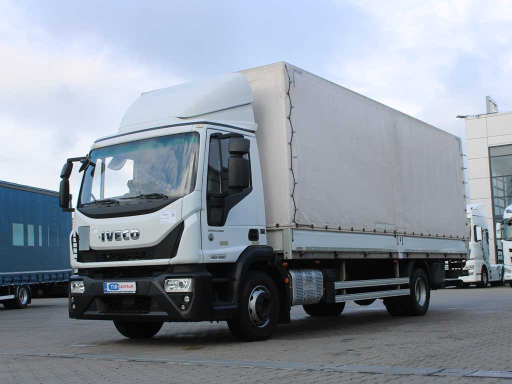Iveco 140-280E, HYDRAULIC FRONT, SIDE BOARD, EURO 6 - Camion centinato: foto 1 Iveco 140-280E, HYDRAULIC FRONT, SIDE BOARD, EURO 6 - Camion centinato: foto 1