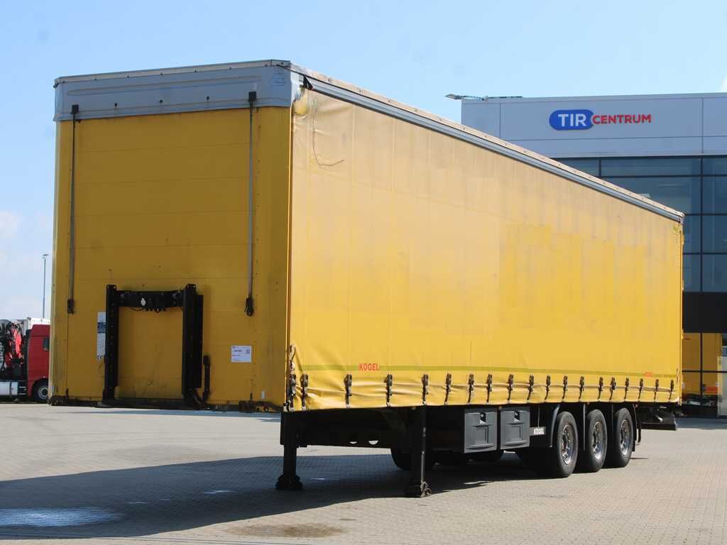 Kögel S 24-1, LOWDECK, LIFTING AXLE, SAF, LIFTING ROOF - Semirimorchio centinato: foto 1 Kögel S 24-1, LOWDECK, LIFTING AXLE, SAF, LIFTING ROOF - Semirimorchio centinato: foto 1