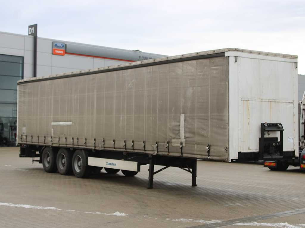 Krone KRONE SDP 27 WKE, LIFTING AXLE - Semirimorchio centinato: foto 2 Krone KRONE SDP 27 WKE, LIFTING AXLE - Semirimorchio centinato: foto 2