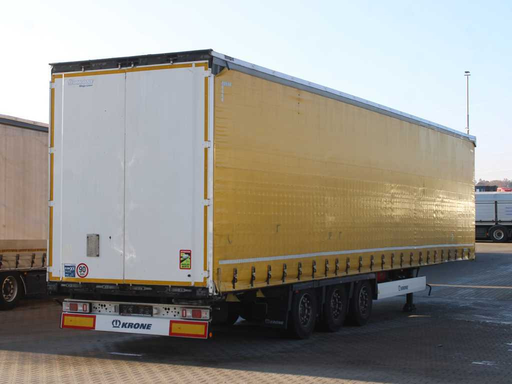 Krone SD, LOWDECK, LIFTING AXLE, LIFTING ROOF, MULTILOCK - Semirimorchio centinato: foto 4 Krone SD, LOWDECK, LIFTING AXLE, LIFTING ROOF, MULTILOCK - Semirimorchio centinato: foto 4