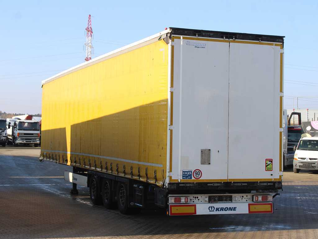 Krone SD, LOWDECK, LIFTING AXLE, LIFTING ROOF, MULTILOCK - Semirimorchio centinato: foto 5 Krone SD, LOWDECK, LIFTING AXLE, LIFTING ROOF, MULTILOCK - Semirimorchio centinato: foto 5