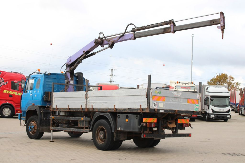 LIAZ 18.23,CRANE NJ SR-70 PT,BEACONS - Autocarro con pianale/ Cassone fisso, Camion con gru: foto 4 LIAZ 18.23,CRANE NJ SR-70 PT,BEACONS - Autocarro con pianale/ Cassone fisso, Camion con gru: foto 4