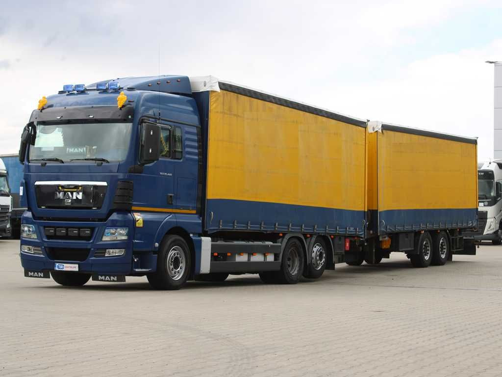 MAN TGS 26.440, 6X2, EURO 5, LIFTING AXLE, TV - Camion centinato: foto 1 MAN TGS 26.440, 6X2, EURO 5, LIFTING AXLE, TV - Camion centinato: foto 1