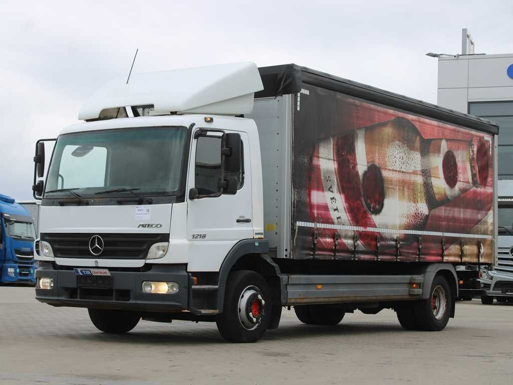 Mercedes-Benz ATEGO 1218, EURO 4 - Camion centinato: foto 1 Mercedes-Benz ATEGO 1218, EURO 4 - Camion centinato: foto 1