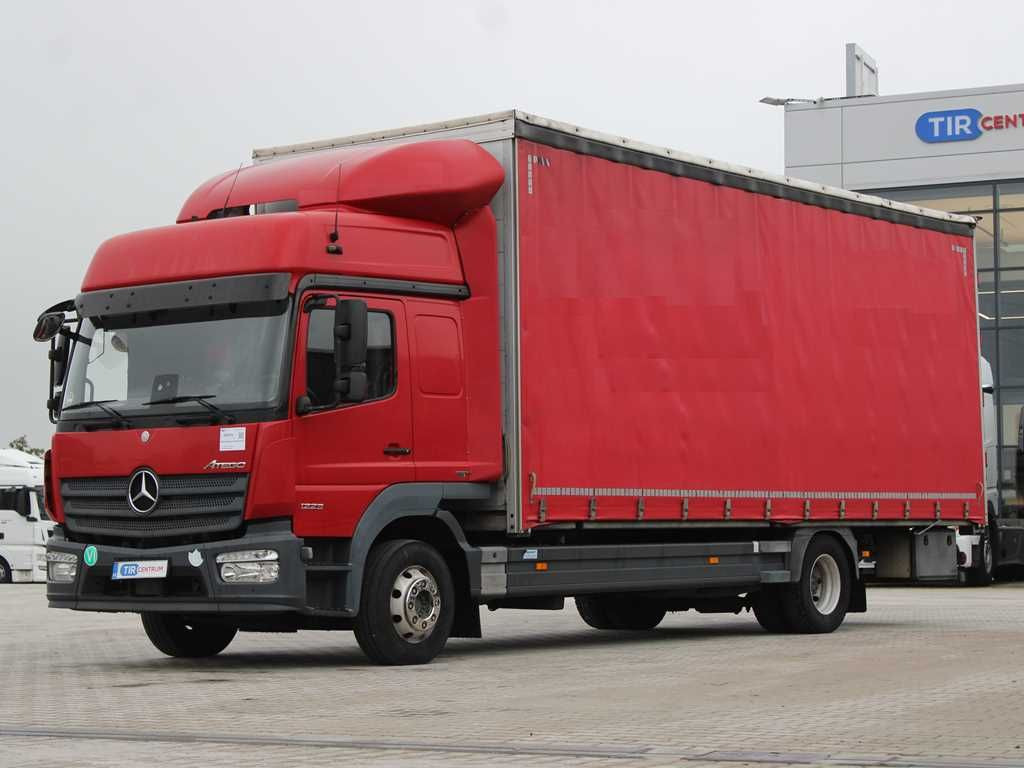 Mercedes-Benz ATEGO 1223, EURO 6, NAVIGATION, PNEU 80% - Camion centinato: foto 1 Mercedes-Benz ATEGO 1223, EURO 6, NAVIGATION, PNEU 80% - Camion centinato: foto 1