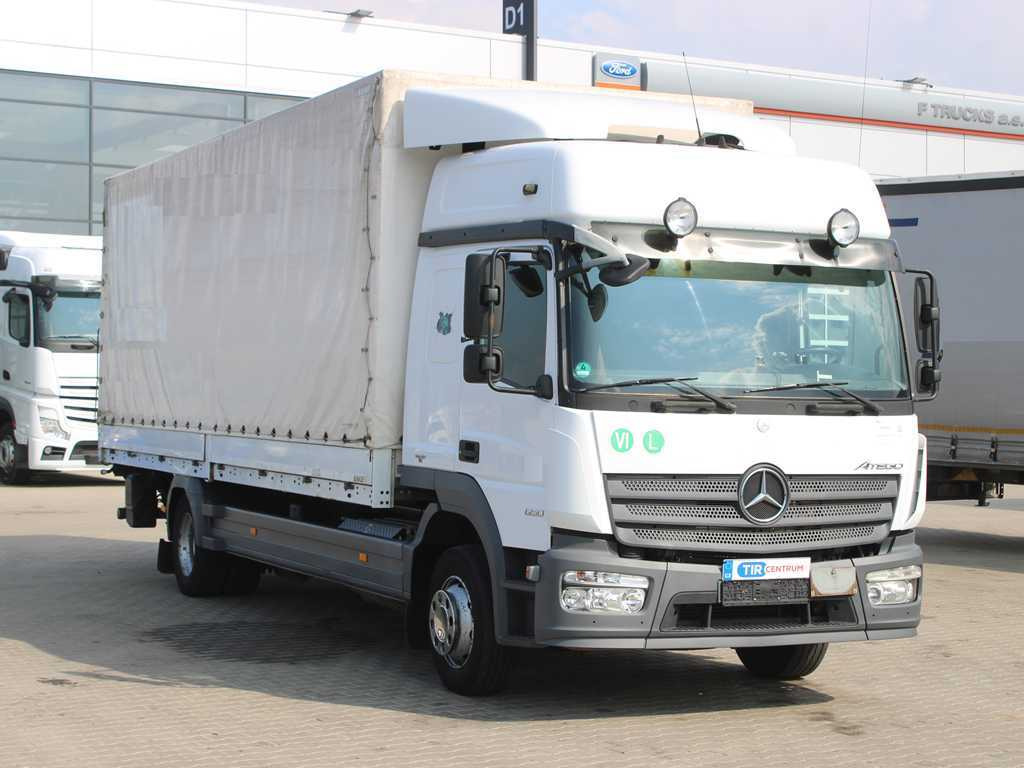 Mercedes-Benz ATEGO 1230, EURO 6, HYDRAULIC FRONT, SIDES - Camion centinato: foto 3 Mercedes-Benz ATEGO 1230, EURO 6, HYDRAULIC FRONT, SIDES - Camion centinato: foto 3