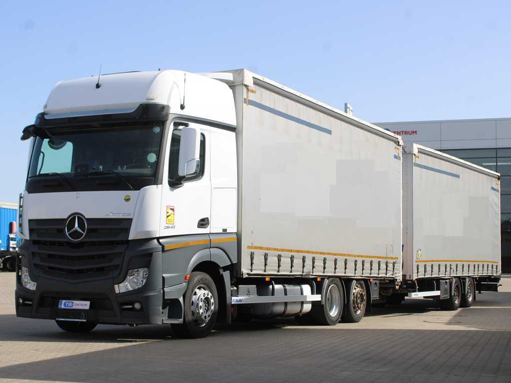 Mercedes-Benz Actros 2542, 6X2, EURO 6, AIR SUSPENSION + PANAV TV018H - Camion centinato: foto 1 Mercedes-Benz Actros 2542, 6X2, EURO 6, AIR SUSPENSION + PANAV TV018H - Camion centinato: foto 1