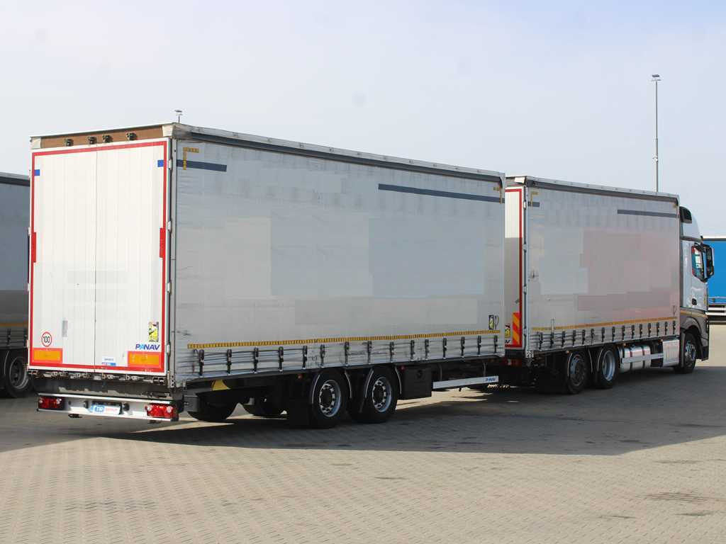 Mercedes-Benz Actros 2542, 6X2, EURO 6, AIR SUSPENSION + PANAV TV018H - Camion centinato: foto 4 Mercedes-Benz Actros 2542, 6X2, EURO 6, AIR SUSPENSION + PANAV TV018H - Camion centinato: foto 4
