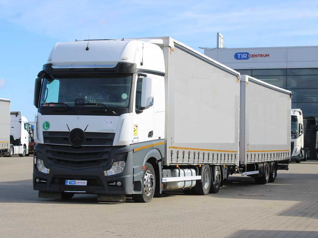Mercedes-Benz Actros 2542, 6X2, LIFTING AXLE + PANAV TVK18M - Camion centinato: foto 1 Mercedes-Benz Actros 2542, 6X2, LIFTING AXLE + PANAV TVK18M - Camion centinato: foto 1
