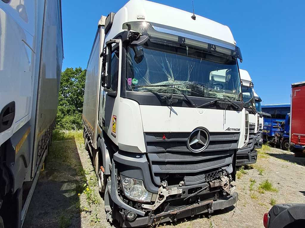 Mercedes-Benz Actros 2542, 6X2 + PANAV TVK18M - Camion centinato: foto 2 Mercedes-Benz Actros 2542, 6X2 + PANAV TVK18M - Camion centinato: foto 2