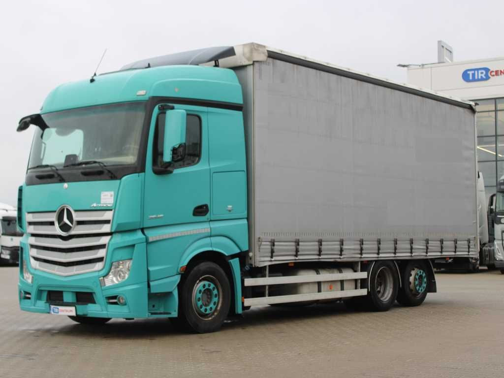 Mercedes-Benz Actros 2545, 6X2, EURO 6, AIR SUSPENSIONS - Camion centinato: foto 1 Mercedes-Benz Actros 2545, 6X2, EURO 6, AIR SUSPENSIONS - Camion centinato: foto 1