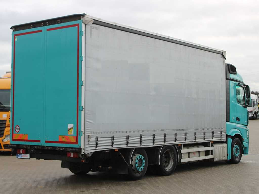 Mercedes-Benz Actros 2545, 6X2, EURO 6, AIR SUSPENSIONS - Camion centinato: foto 3 Mercedes-Benz Actros 2545, 6X2, EURO 6, AIR SUSPENSIONS - Camion centinato: foto 3