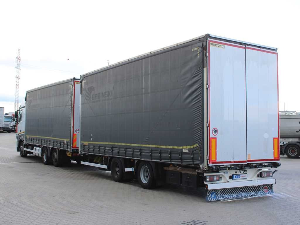 Mercedes-Benz Actros 2545, TRANZIT SET, LIFTING AXLE, EURO 6 - Camion centinato: foto 4 Mercedes-Benz Actros 2545, TRANZIT SET, LIFTING AXLE, EURO 6 - Camion centinato: foto 4