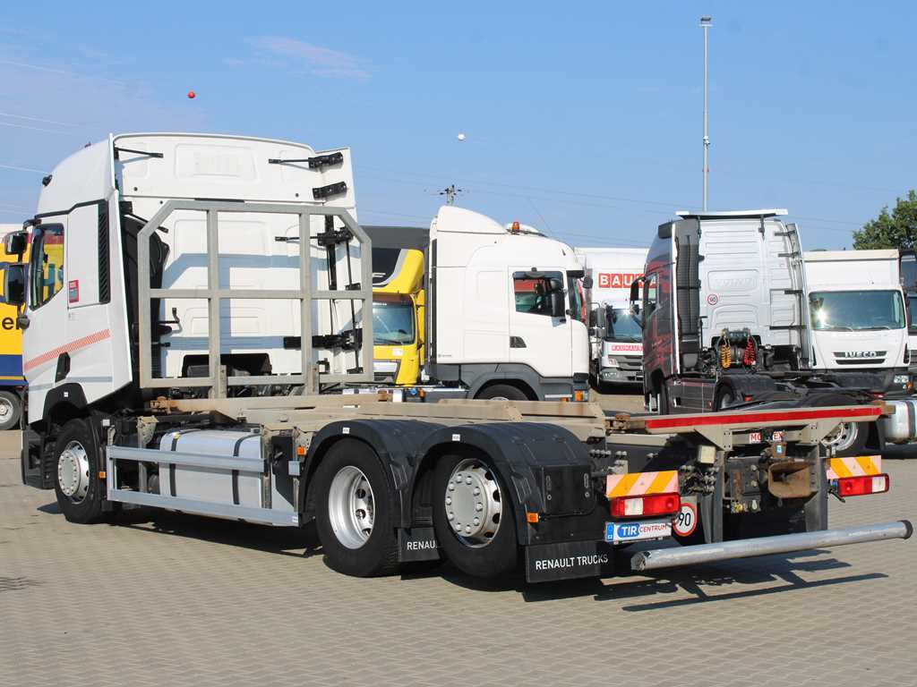 Renault T460, EURO 6, BDF, LIFT AXLE, AIR SUSPENSION - Autocarro portacontainer/ Caisse interchangeable: foto 4 Renault T460, EURO 6, BDF, LIFT AXLE, AIR SUSPENSION - Autocarro portacontainer/ Caisse interchangeable: foto 4