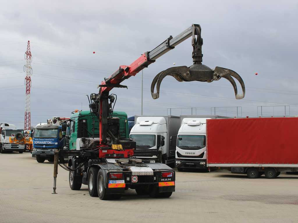 MAN TGS 33.500, 6X6, EURO 6, RETARDER, PALFINGER HYDRAULIC ARM Q170Z96 - Trattore stradale: foto 5 MAN TGS 33.500, 6X6, EURO 6, RETARDER, PALFINGER HYDRAULIC ARM Q170Z96 - Trattore stradale: foto 5