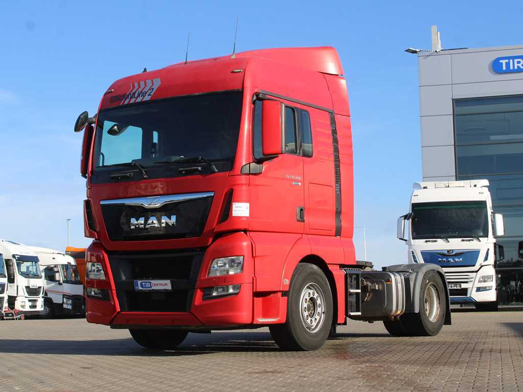 MAN TGX 18.480, HYDRAULICS, NAVIGATION, EURO 6 - Trattore stradale: foto 1 MAN TGX 18.480, HYDRAULICS, NAVIGATION, EURO 6 - Trattore stradale: foto 1