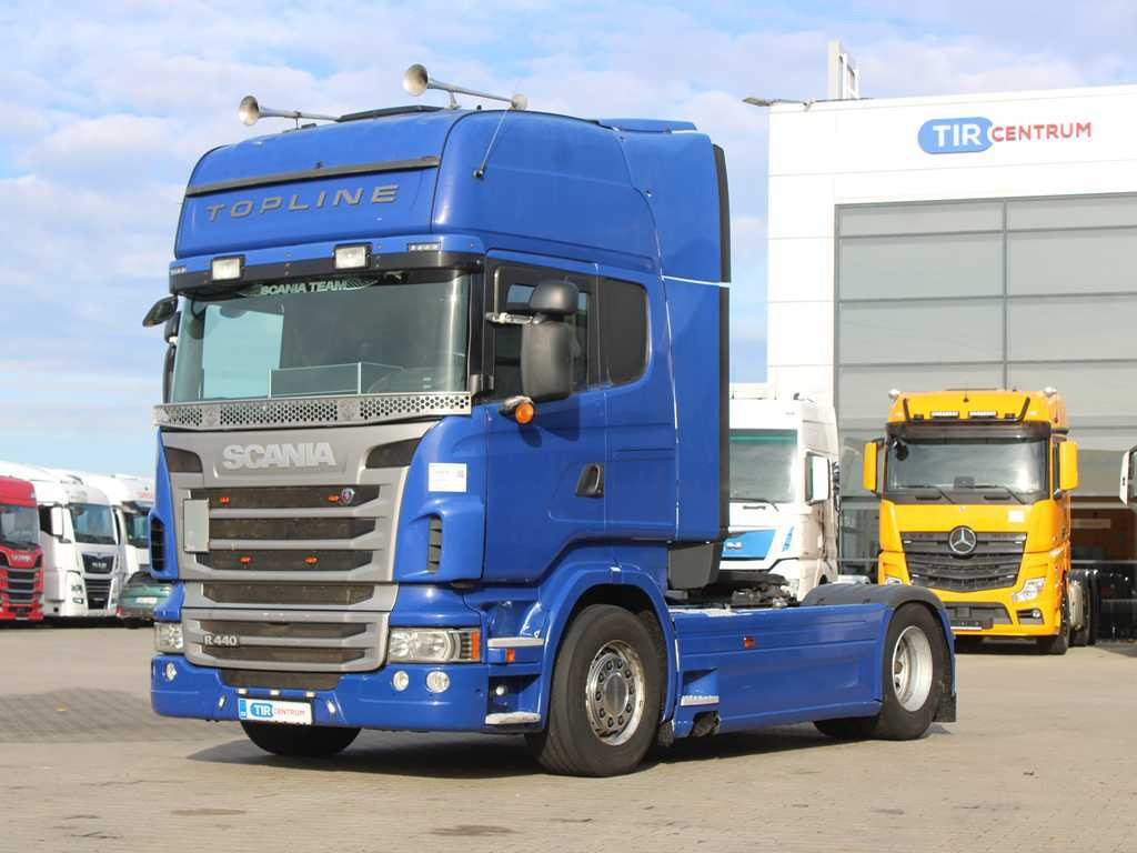 Scania R440, EURO 5, RETARDER, INDEPENDENT AIR CONDITIONING, DUAL-CIRCUIT HYDRAULICS - Trattore stradale: foto 1 Scania R440, EURO 5, RETARDER, INDEPENDENT AIR CONDITIONING, DUAL-CIRCUIT HYDRAULICS - Trattore stradale: foto 1