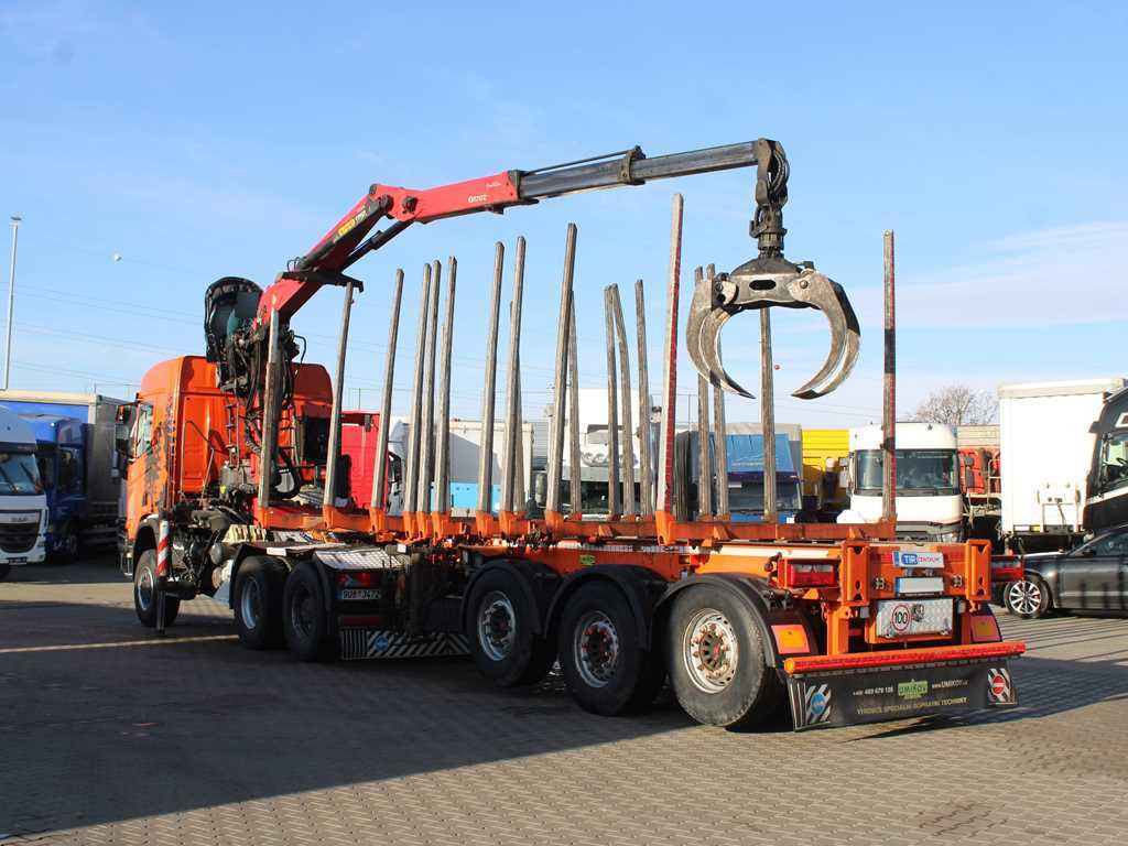 Scania R500, 6x6, RETARDER, OPTICRUISE, PALFINGER EPSILON Q170Z96, NAVIGATION - Trattore stradale, Semirimorchio trasporto legname: foto 5 Scania R500, 6x6, RETARDER, OPTICRUISE, PALFINGER EPSILON Q170Z96, NAVIGATION - Trattore stradale, Semirimorchio trasporto legname: foto 5