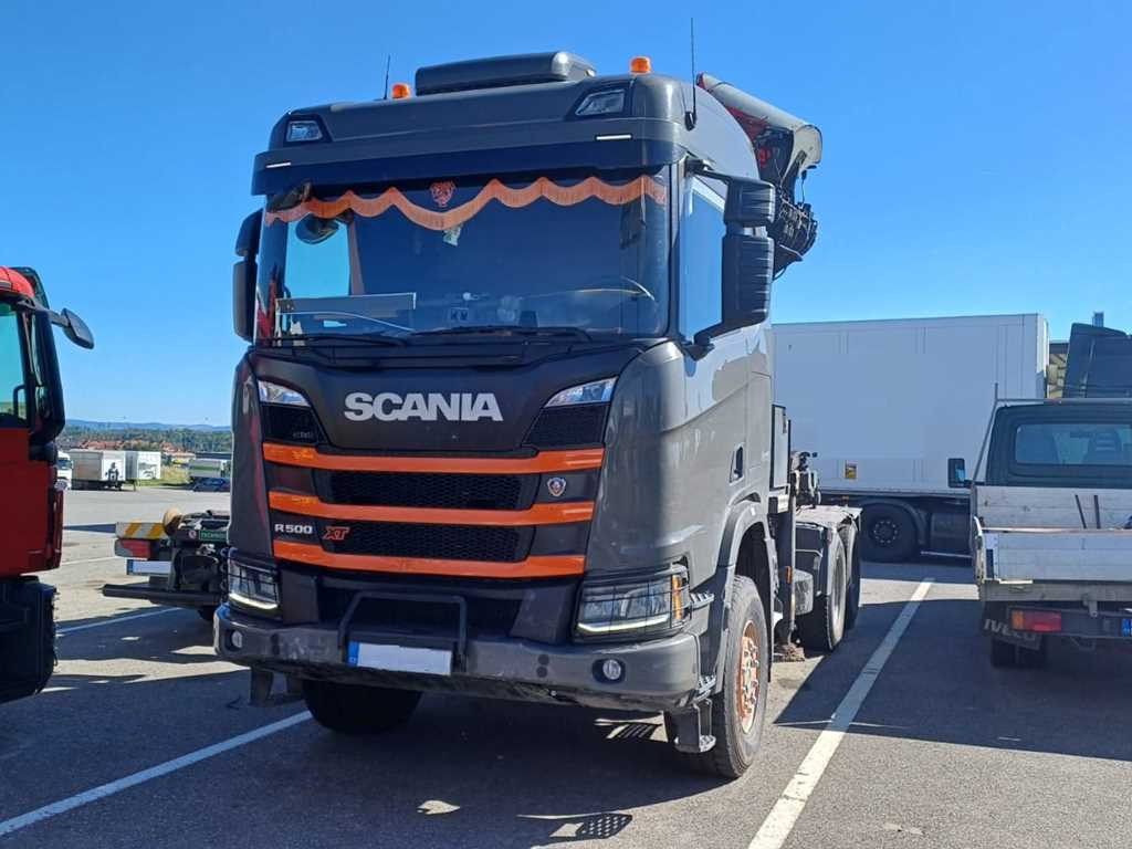 Scania R500, 6x6, RETARDER, OPTICRUISE, PALFINGER EPSILON S260Z96 - Trattore stradale: foto 1 Scania R500, 6x6, RETARDER, OPTICRUISE, PALFINGER EPSILON S260Z96 - Trattore stradale: foto 1
