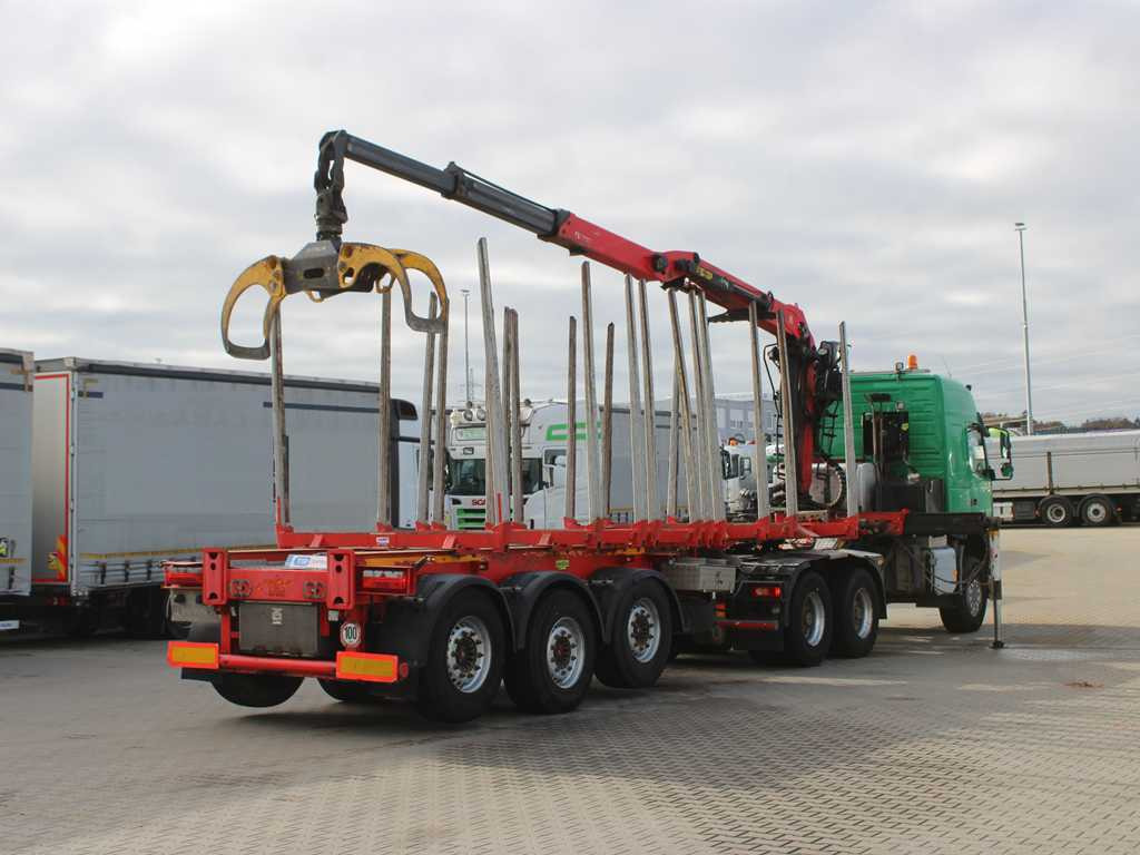 Volvo FM 540, EURO 6, 6X6, VEB+, PALFINGER Q170Z96 ARM + UMIKOV, PRICE FOR THE WHOLE SET!! - Trattore stradale, Semirimorchio trasporto legname: foto 5 Volvo FM 540, EURO 6, 6X6, VEB+, PALFINGER Q170Z96 ARM + UMIKOV, PRICE FOR THE WHOLE SET!! - Trattore stradale, Semirimorchio trasporto legname: foto 5