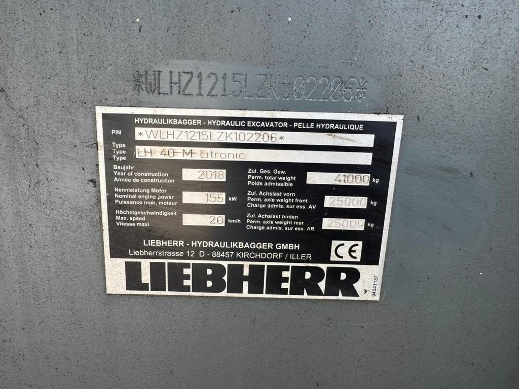 Escavatore per movimentazione Liebherr LH 40 M: foto 7