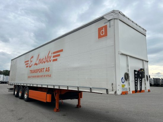 Berger SAPL 24 LTN Light, 5730 kg, 1A lift, 3A gelenkt - Semirimorchio centinato: foto 2 Berger SAPL 24 LTN Light, 5730 kg, 1A lift, 3A gelenkt - Semirimorchio centinato: foto 2