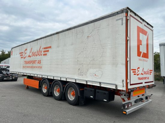 Berger SAPL 24 LTN Light, 5730 kg, 1A lift, 3A gelenkt - Semirimorchio centinato: foto 4 Berger SAPL 24 LTN Light, 5730 kg, 1A lift, 3A gelenkt - Semirimorchio centinato: foto 4