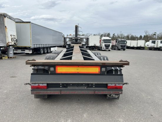 FLIEGL 30 ft Container Kippchassis ,Alufelgen - Semirimorchio portacontainer/ Caisse interchangeable: foto 5 FLIEGL 30 ft Container Kippchassis ,Alufelgen - Semirimorchio portacontainer/ Caisse interchangeable: foto 5