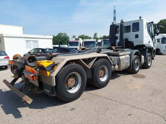 Iveco 8x4 Meiller Abroller, Automatik, E6, Retarder, - Autocarro scarrabile, Camion con gru: foto 4 Iveco 8x4 Meiller Abroller, Automatik, E6, Retarder, - Autocarro scarrabile, Camion con gru: foto 4