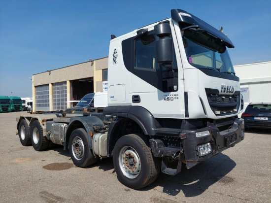 Iveco 8x4 Meiller Abroller, Automatik, E6, Retarder, - Autocarro scarrabile, Camion con gru: foto 3 Iveco 8x4 Meiller Abroller, Automatik, E6, Retarder, - Autocarro scarrabile, Camion con gru: foto 3